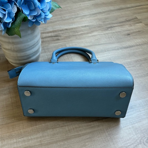 Michael Kors | Sky Selma MD TZ Satchel Saffiano Leather - Picture 7 of 9